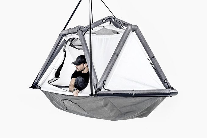 hanging camping tent