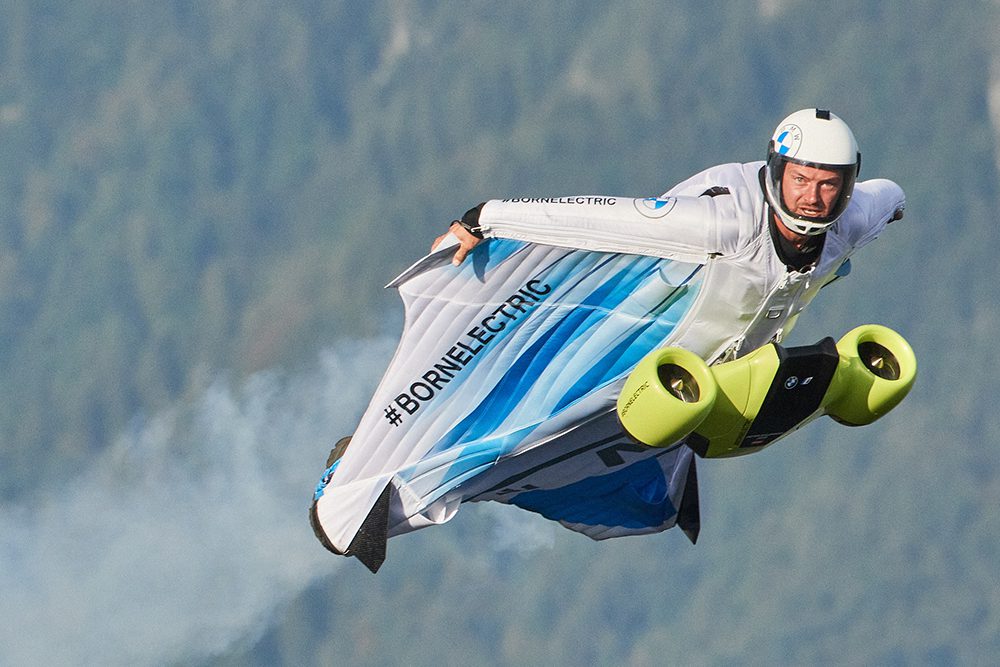 electrified wingsuit