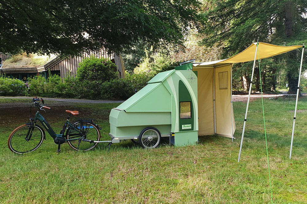 bike camper | bike caravan | camper