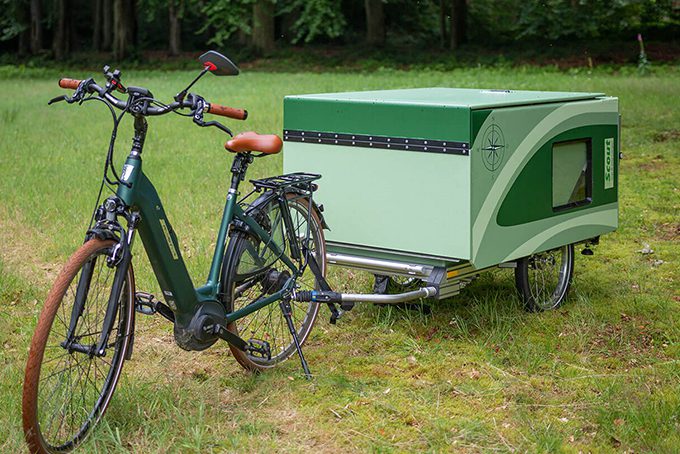 bike camper | bike caravan | camper
