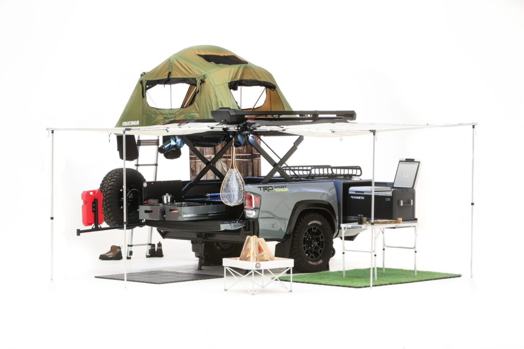 camping trailer | SEMA | Tacoma