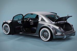alpha montage electric classic car