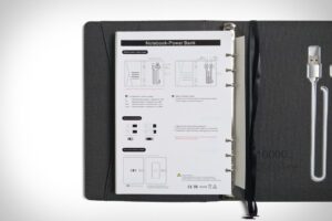 KeySmart ChargeBook Wireless Charging Notebook