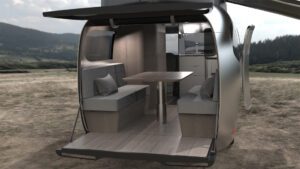 Airstream Unveils Studio F. A. Porsche Concept Travel Trailer
