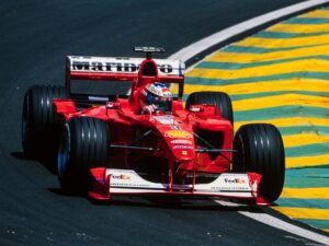 The Legacy Continues: Michael Schumacher's Championship-Winning Ferrari F1 Car from 2000 Goes on Sale