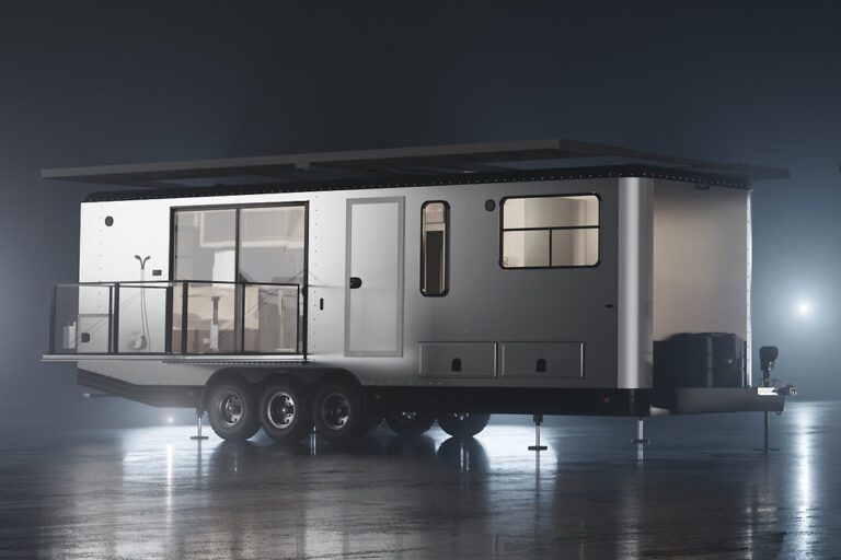 luxury travel trailer