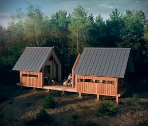 Anna Sliding Cabin: A Perfect Combination of Sustainability and Style