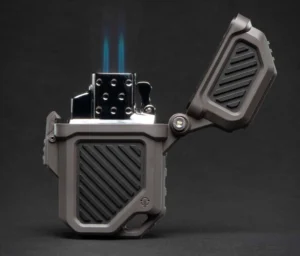 Title: Enhance Your Zippo Lighter with PyroVault 2.0 Lighter Armor - The Ultimate Wilderness Companion