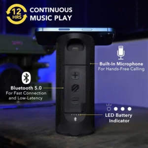 Scosche BoomBottle MS MagSafe Compatible Bluetooth Speaker