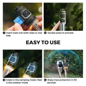 Flextail Tiny Repel: Mosquito Repellent & Camping Lantern