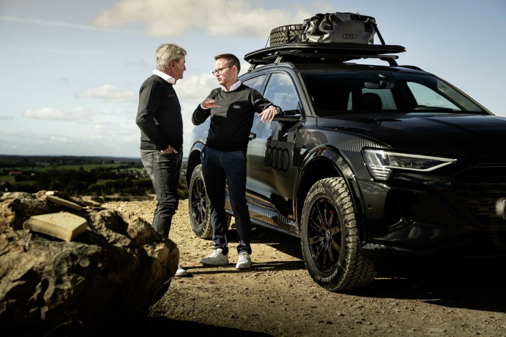 Audi Q8 e-tron edition Dakar: homage to a legend